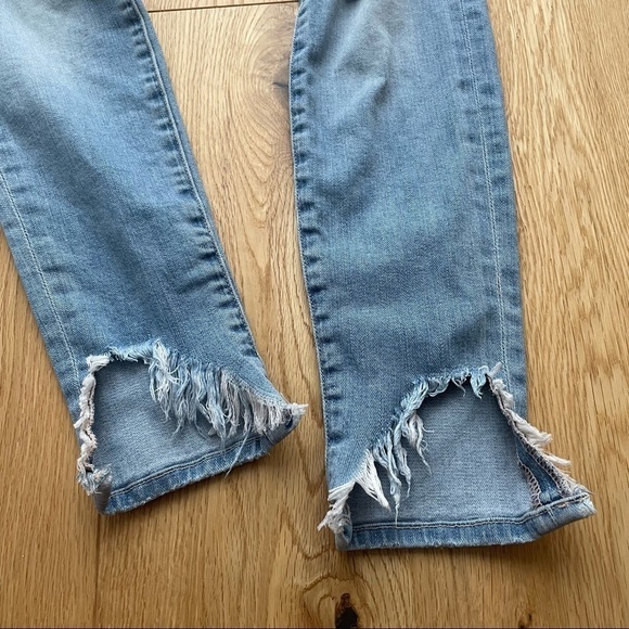 Frame DENIM Le Skinny De Jeanne Side Fray in Scampi  - 24 - Picture 8 of 14